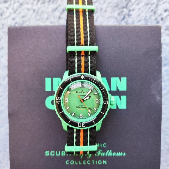 Swatch X Blancpain🌲 Swatch Indian Ocean Watch